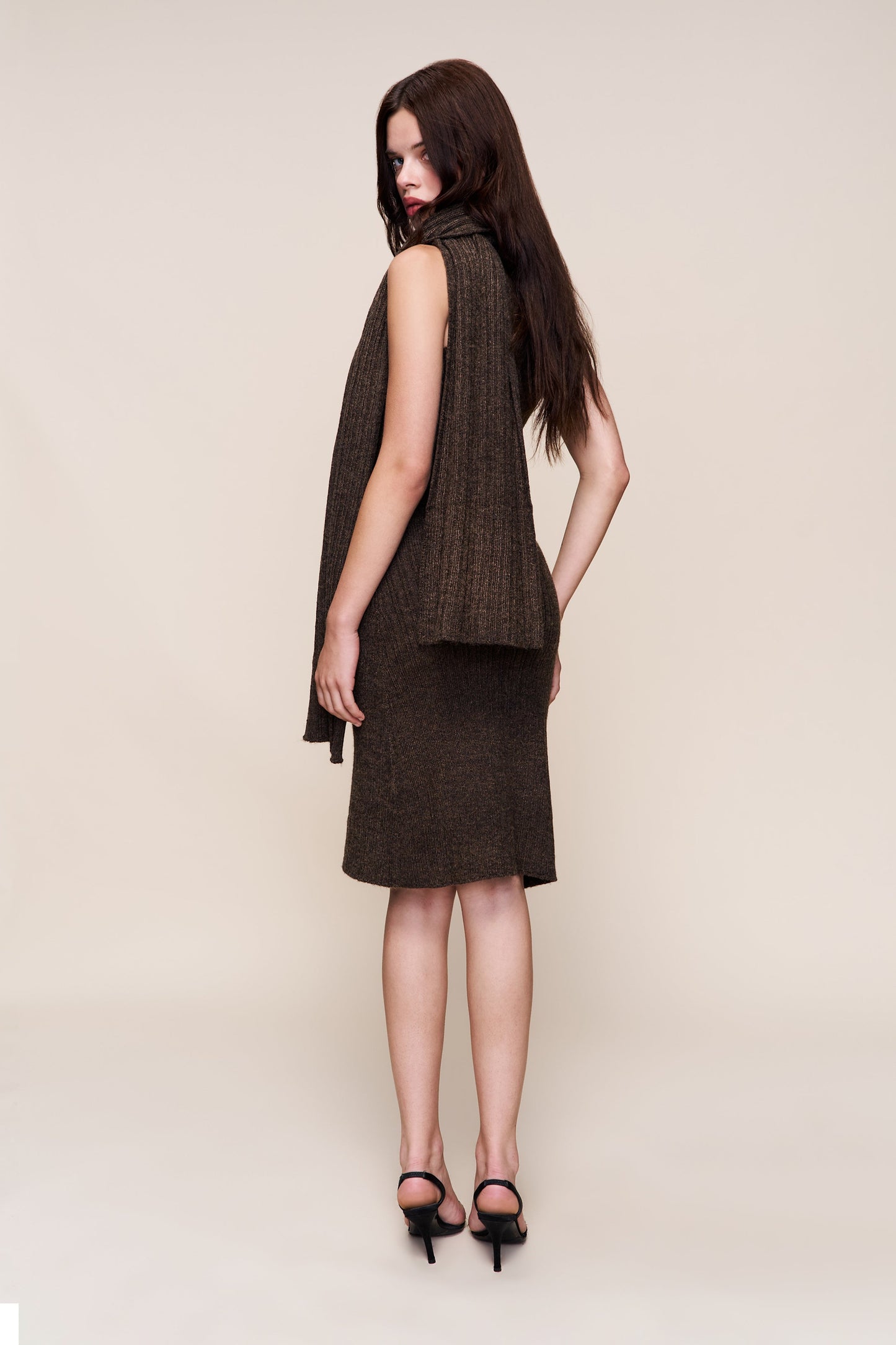 Hooded Knit Dress